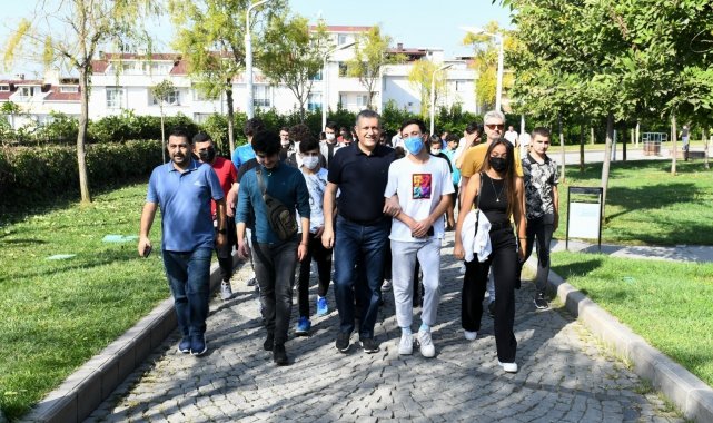 Esenyurt'ta "Avrupa Hareketlilik Haftası" yürüyüşü