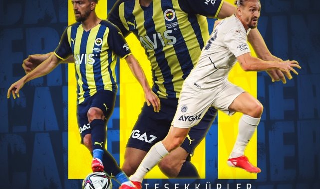 Fenerbahçe'den Caner Erkin'e teşekkür