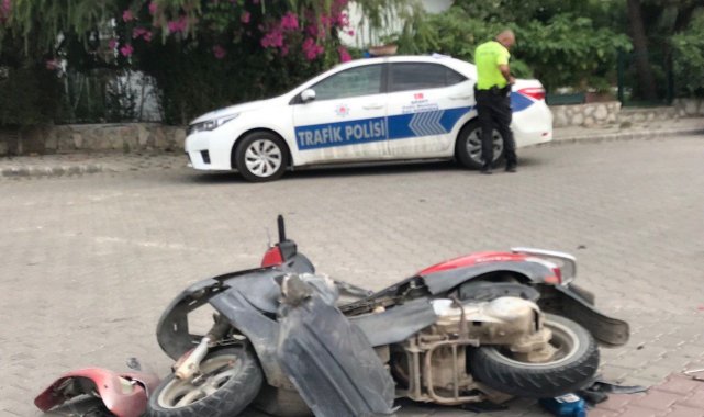 Fethiye'de trafik kazası: 1 ağır yaralı