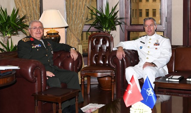 Genelkurmay Başkanı Güler, NATO Askeri Komite Başkanı Bauer'i ağırladı