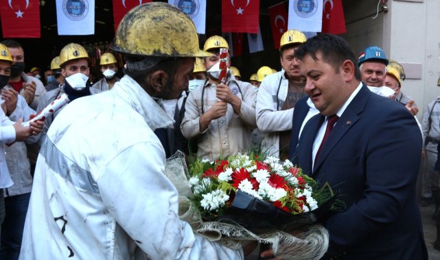 GMİS yönetim kurulu, Üzülmez Müessesesi'nde madenciyi bilgilendirdi