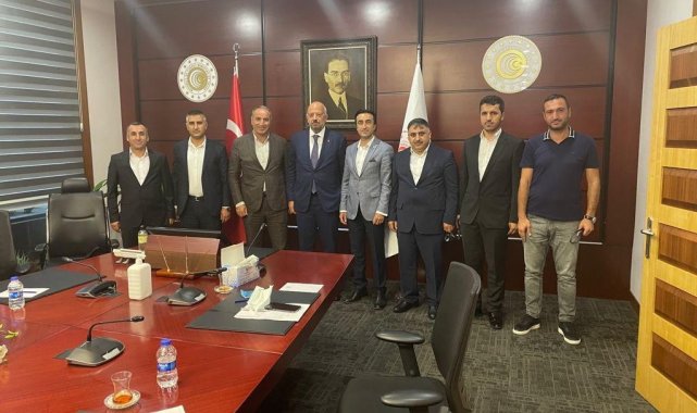 Habur Gümrük Kapısında yaşanan sorunlar Ticaret Bakanlığında görüşüldü