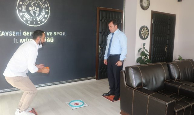 Hemsball İl Temsilciliği'nden Kabakcı'ya ziyaret