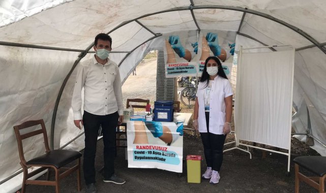 Iğdır'da aşılama çalışmaları tüm hızıyla devam ediyor