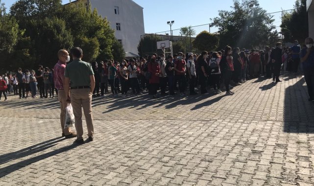 Iğdır'da öğrencilerin yüz yüze eğitim heyecanı