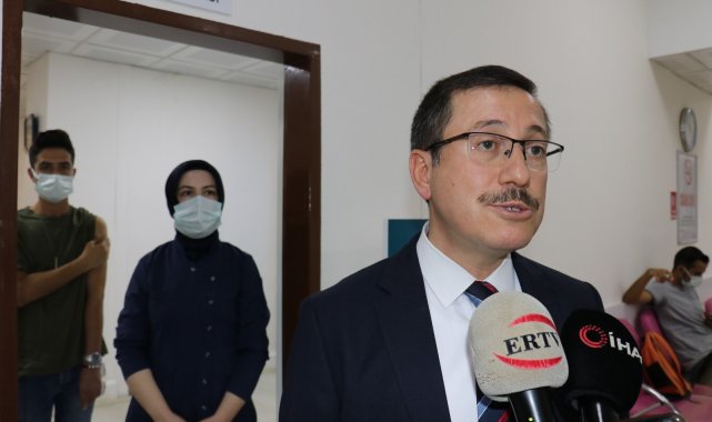 İnönü Üniversitesi'nde öğrenciler için aşı merkezi kuruldu