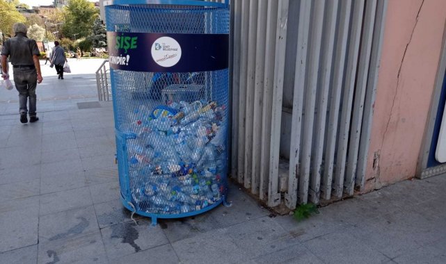 İzmit'te 1 ton plastik şişe geri dönüşüme kazandırıldı