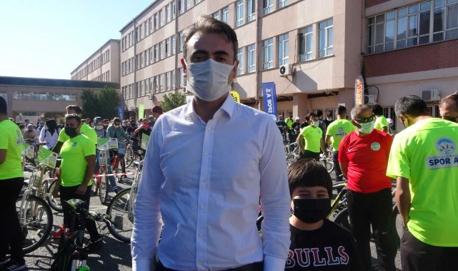 Kayseri'de 'Doktorlar Bisiklet Turu' yapıldı