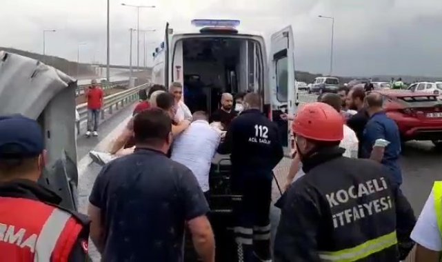 Kazada önlem almaya çalışan karayolları görevlisi canından oldu