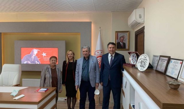 Köksal Toptan'dan Ticaret Müdürüne ziyaret