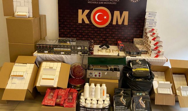 Konya merkezli 5 ilde kaçak sigara operasyonu: 9 gözaltı