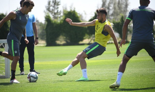 Konyaspor, Altay maçı hazırlıklarına devam etti