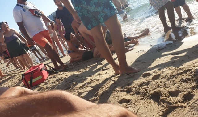 Kuşadası'nda bir kişi denizde boğuldu