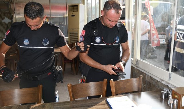 Kuşadası'nda imara aykırı iş yeri mühürlendi