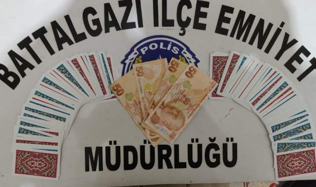 Malatya'da kumar baskını
