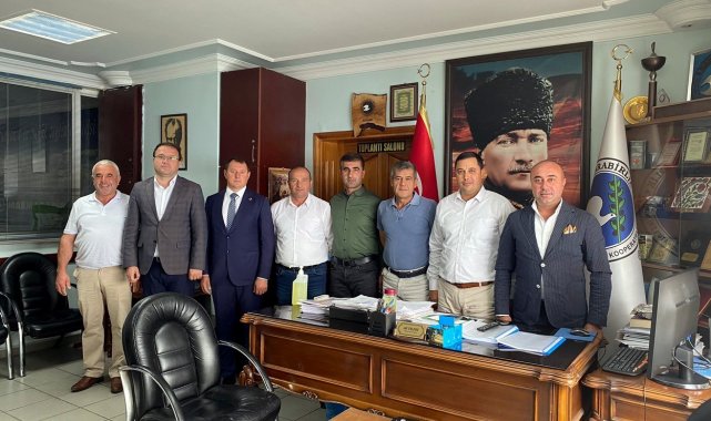 Marmarabirlik Mudanya Kooperatifi'nde nöbet değişimi