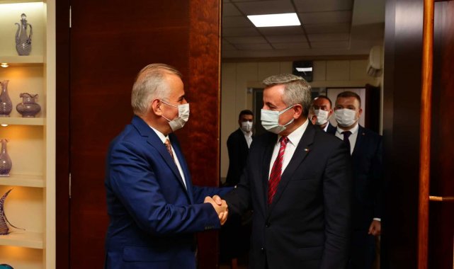 Moldova Büyükelçisinden Başkan Zolan'a ziyaret