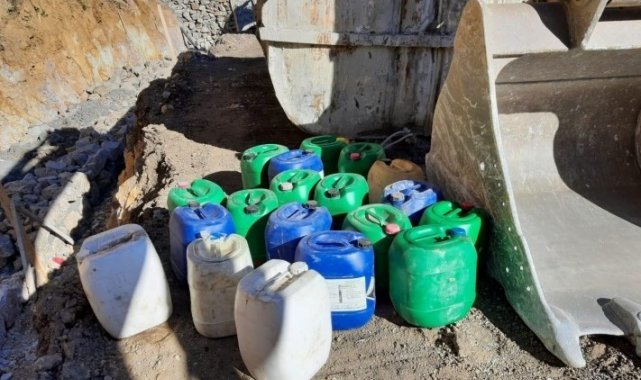 Ordu'da şantiyeden akaryakıt hırsızlığı jandarmaya takıldı: 2 gözaltı