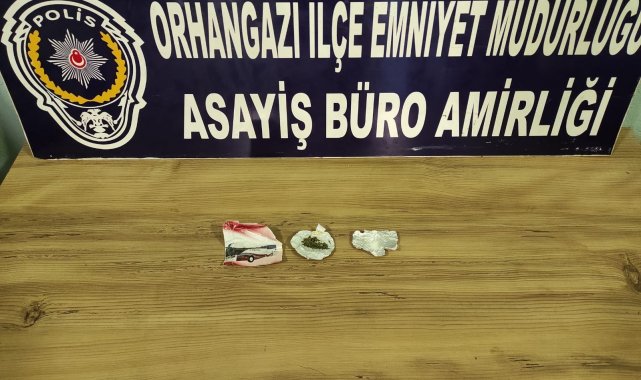 Orhangazi'de uyuşturucu operasyonu