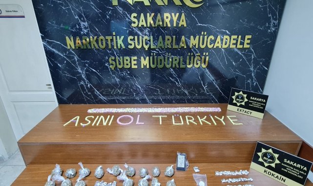 Sakarya'da uyuşturucu operasyonlarında 48 şüpheli yakalandı