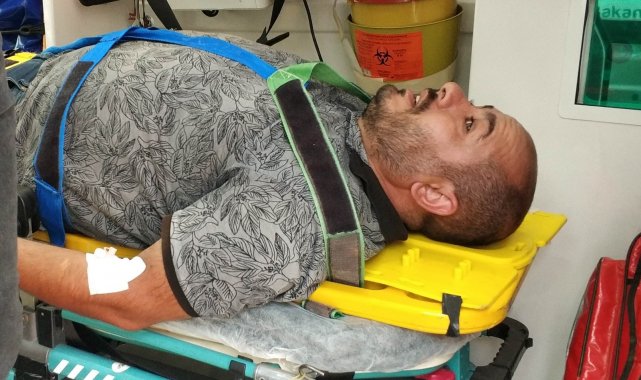 Samsun'da otomobil motosiklet ile çarpıştı: 1 yaralı