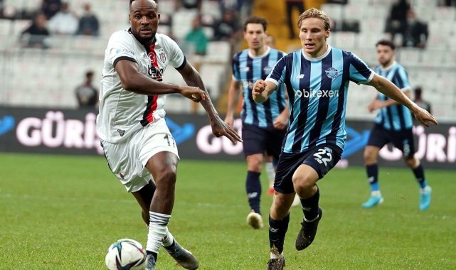 Süper Lig: Beşiktaş: 3 - Adana Demirspor: 3
