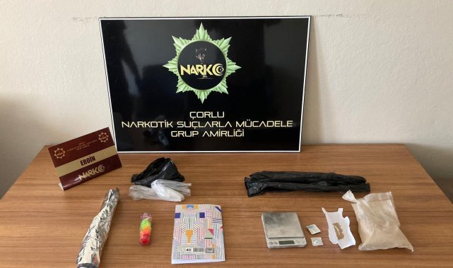 Tekirdağ'da uyuşturucu operasyonu: 3 gözaltı