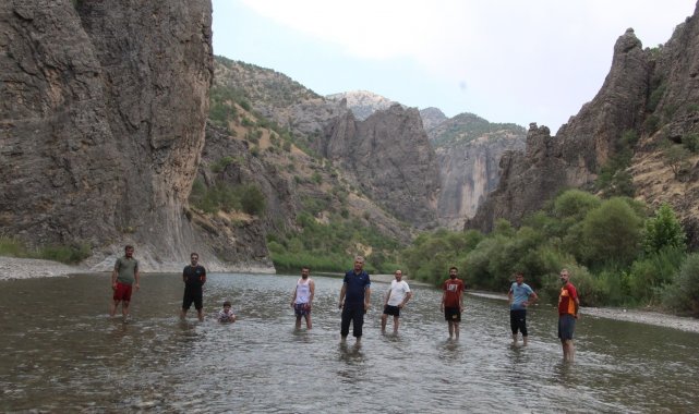 Terörden temizlenen Bestler Dereler, deniz sahillerini aratmıyor