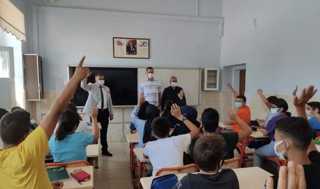 Tomarza'da ilk ders zili çaldı