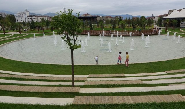 Türkiye'nin ilk spor temalı millet bahçesi hizmete açıldı