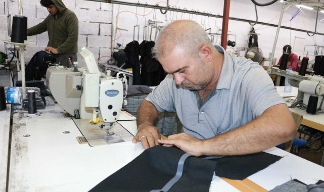 Ünlü markaların giysileri Kahramanmaraş'ta üretiliyor