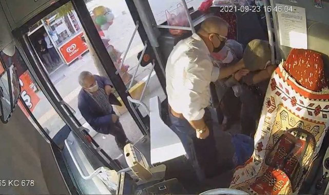 Van'da otobüs şoförü hayat kurtardı