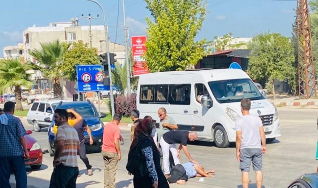 Yaşlı adamın öldüğü kaza anı kamerada