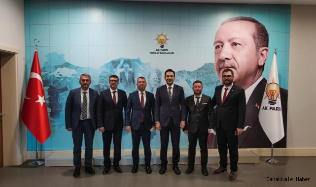 AK Parti Ayvacık ve Biga ilçe başkanları atandı