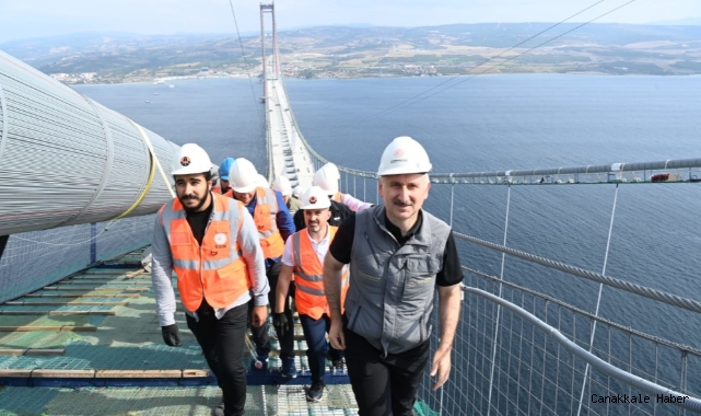 Çanakkale’nin İncisi 1915 Çanakkale Köprüsü’nde Son 6 Tabliye