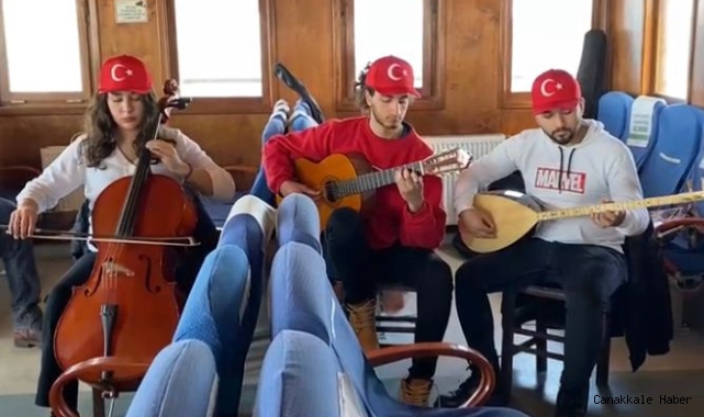 Gestaş’tan gemilerde mini konser