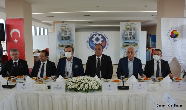 TOBB başkanı Rifat Hisarcıklıoğlu ÇTSO’yu ziyaret etti