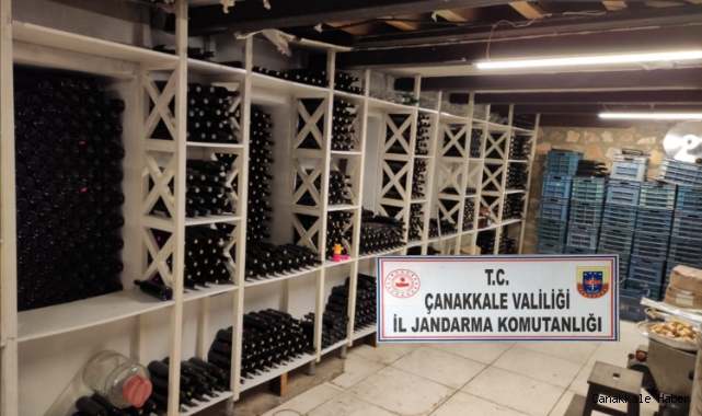 7.584 litre sahte şarap ele geçirildi