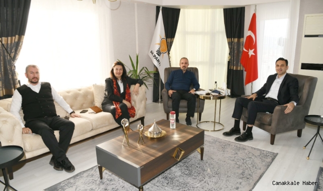 Altınok; "Ezine Gıda İhtisas OSB'yi görüştük"
