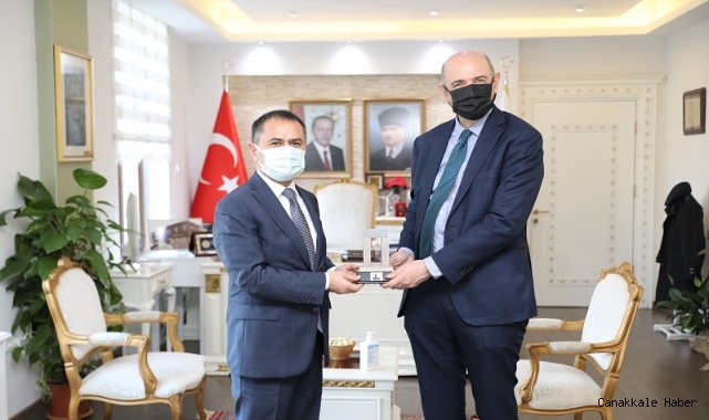 Armitage’den Vali Aktaş’a nezaket ziyareti