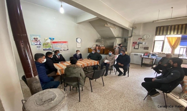 Vali Aktaş’tan köy ziyareti