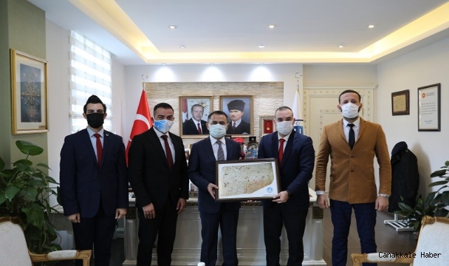 Yeni Yönetimden Vali Aktaş’a ziyaret