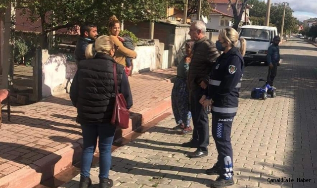 Zabıtalar vatandaşı dinliyor