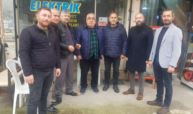 AK Parti’den esnaf ziyareti