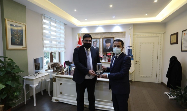Bahçecik'ten Vali Aktaş'a veda ziyareti