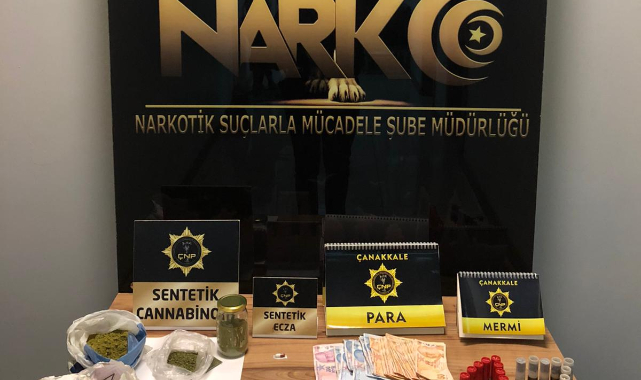 Çanakkale’de uyuşturucu operasyonu