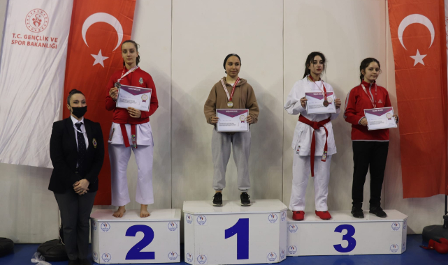 Çanakkaleli sporcular 6 madalya kazandı