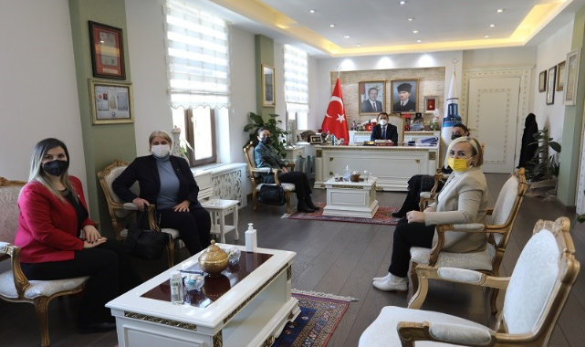 Kadın girişimcilerden Vali Aktaş’a ziyaret