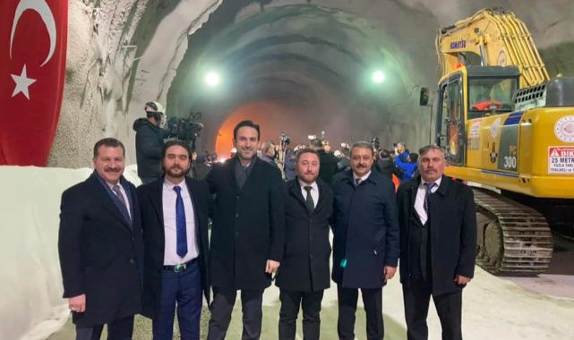 MHP'li Başkan'dan tünel paylaşımı
