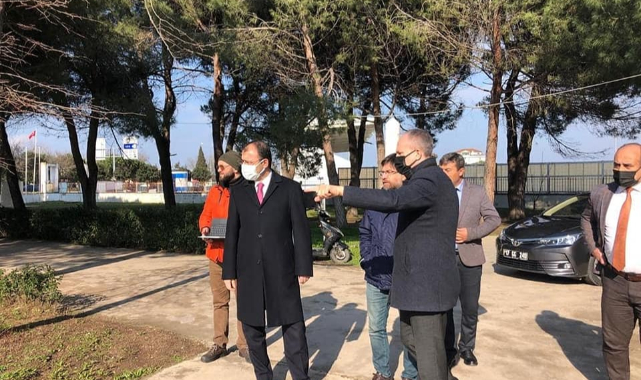 Tesisleri incelediler